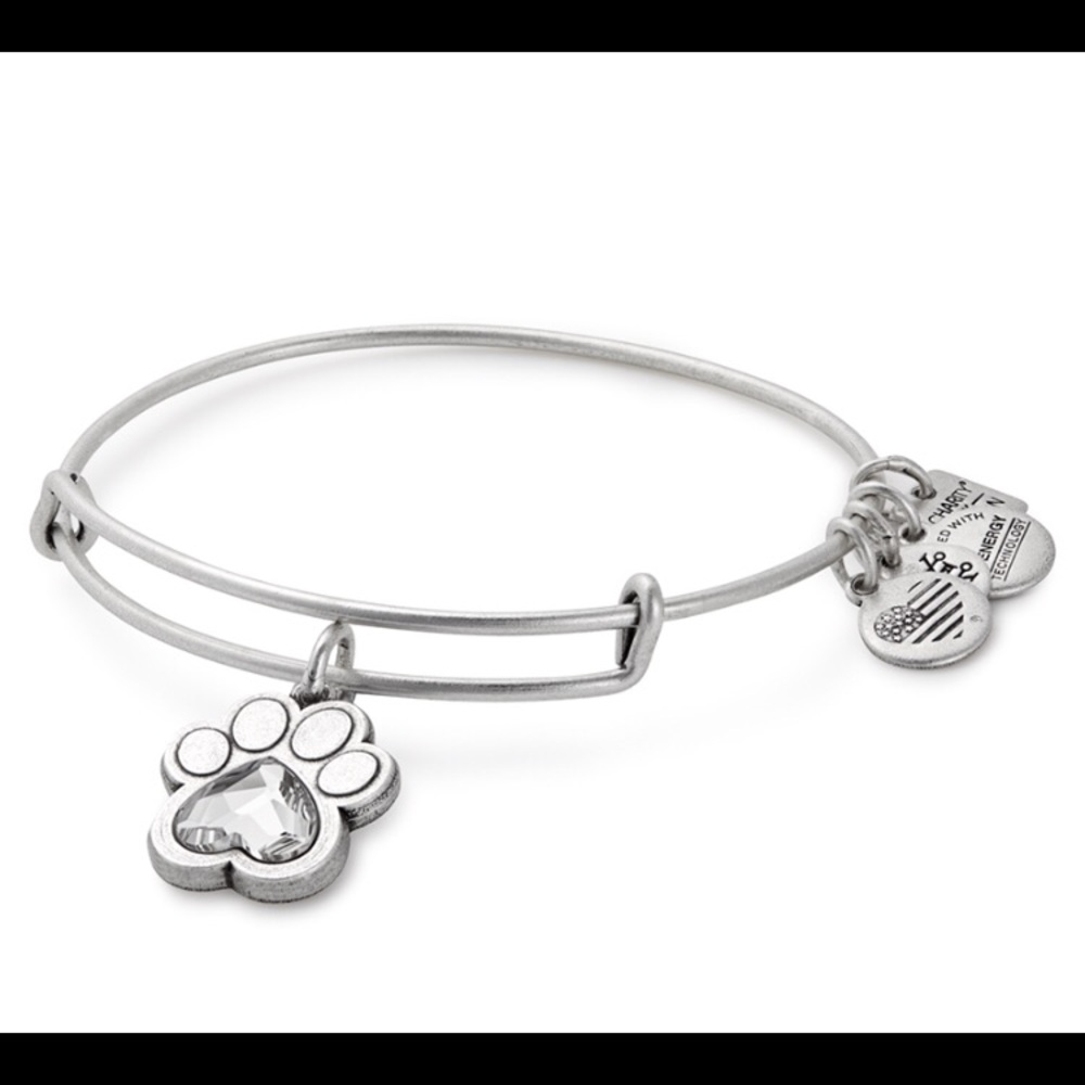 Alex and Ani Prints Of Love Charm Bangle | ASPCA